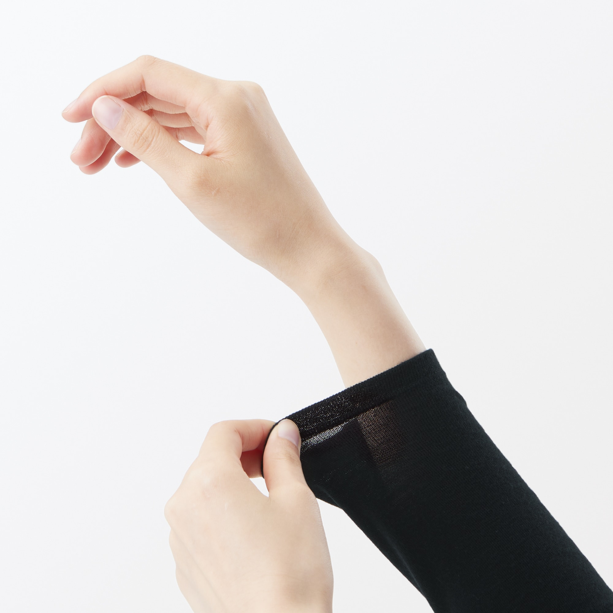 婦人　ウールクルーネック長袖Ｔシャツ