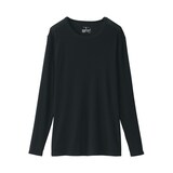 婦人　ウールクルーネック長袖Ｔシャツ