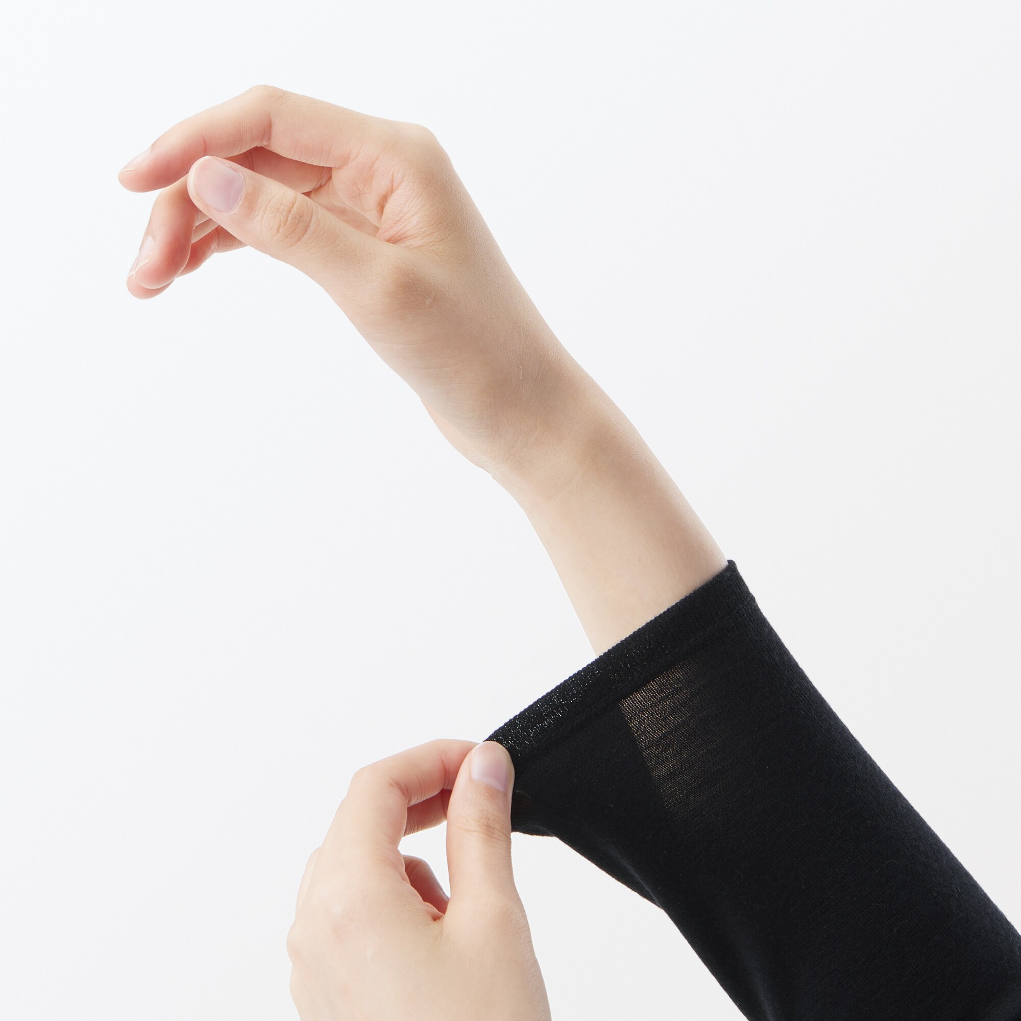 婦人　ウールタートルネック長袖Ｔシャツ