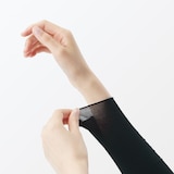 婦人　シアークルーネック長袖Ｔシャツ