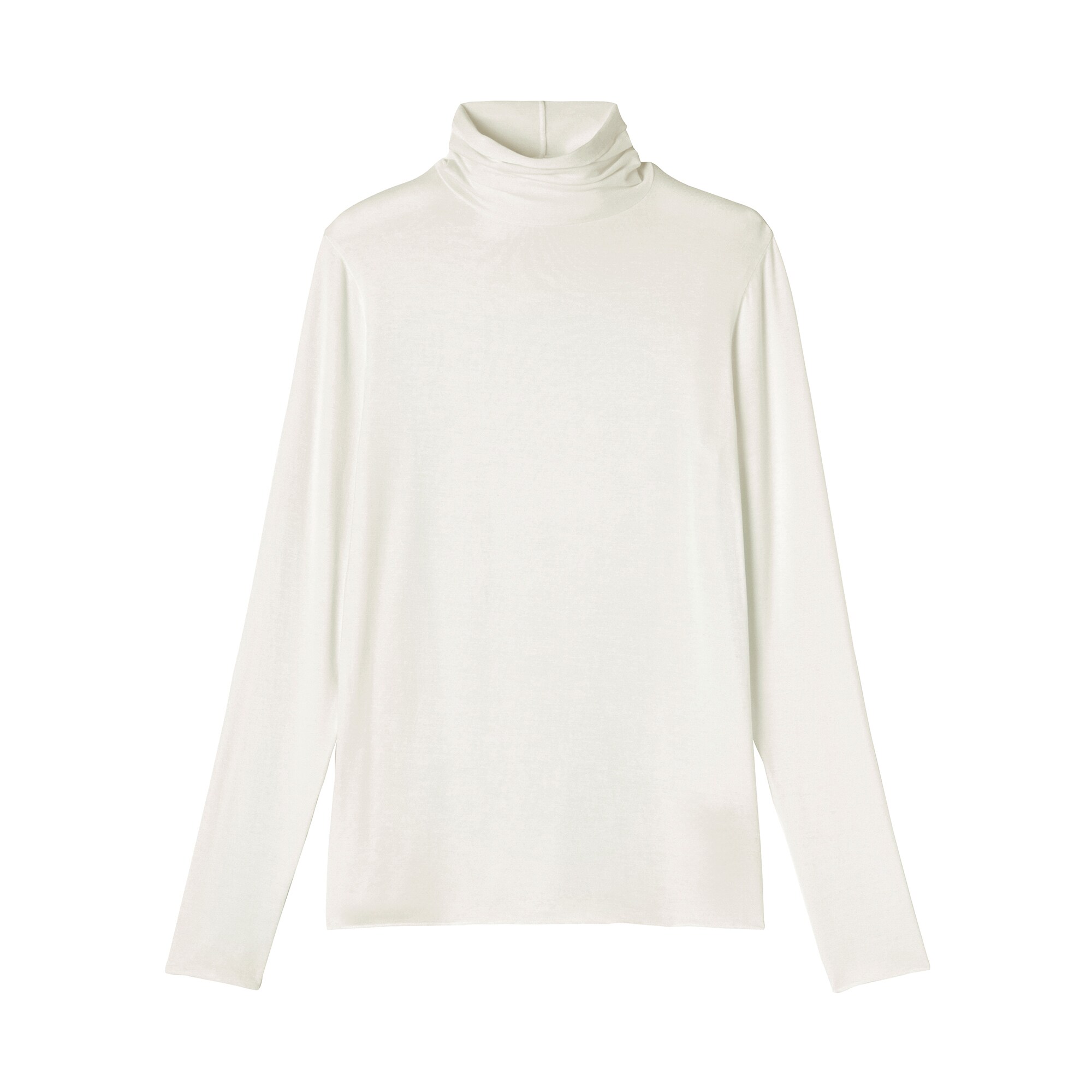 婦人　シアータートルネック長袖Ｔシャツ