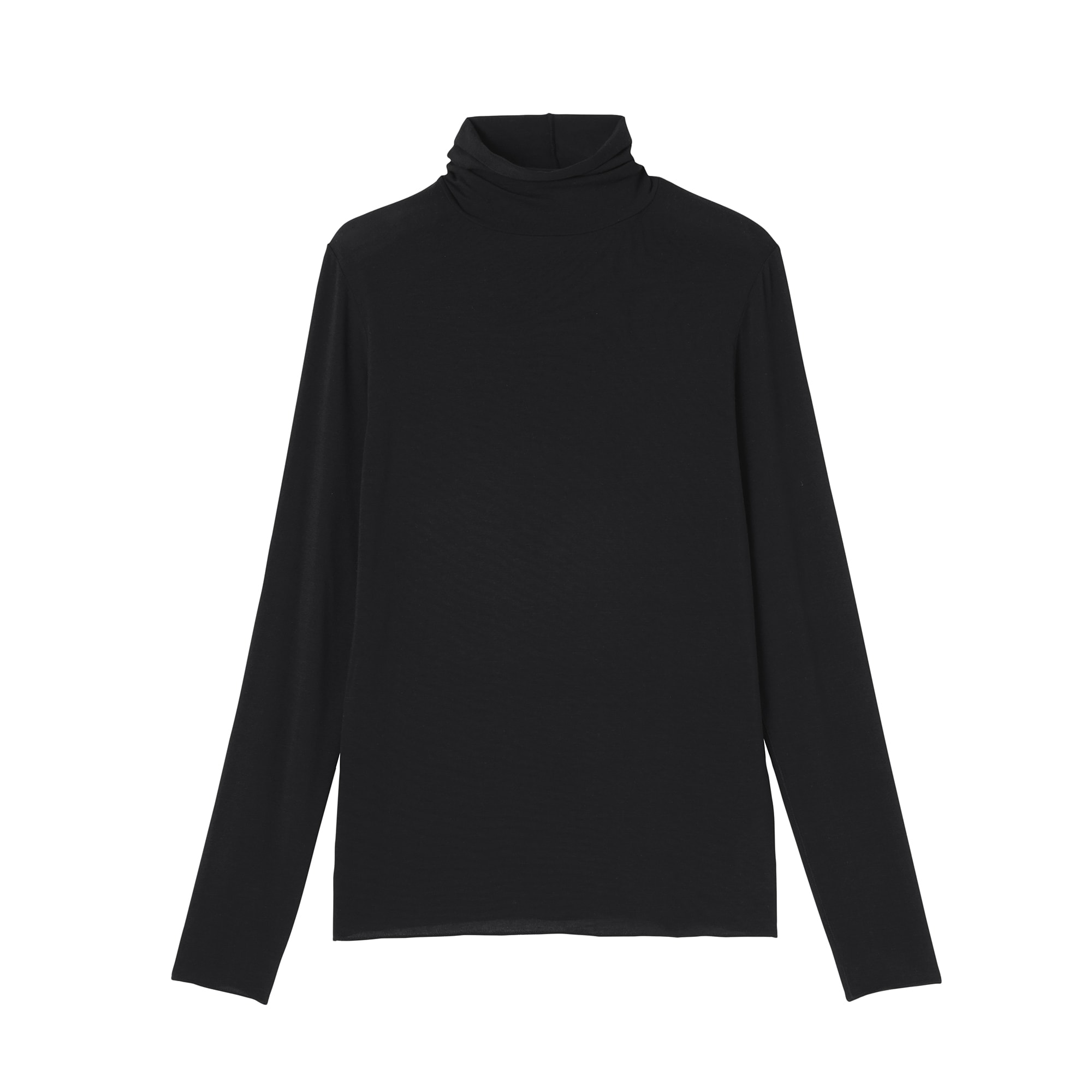 婦人　シアータートルネック長袖Ｔシャツ