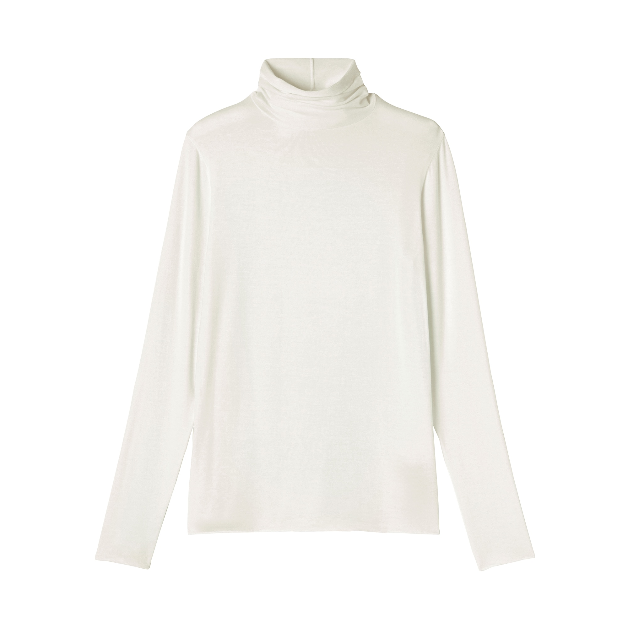 婦人　シアータートルネック長袖Ｔシャツ