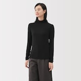 婦人　シアータートルネック長袖Ｔシャツ