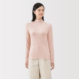 婦人　シアータートルネック長袖Ｔシャツ