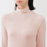 婦人　シアータートルネック長袖Ｔシャツ