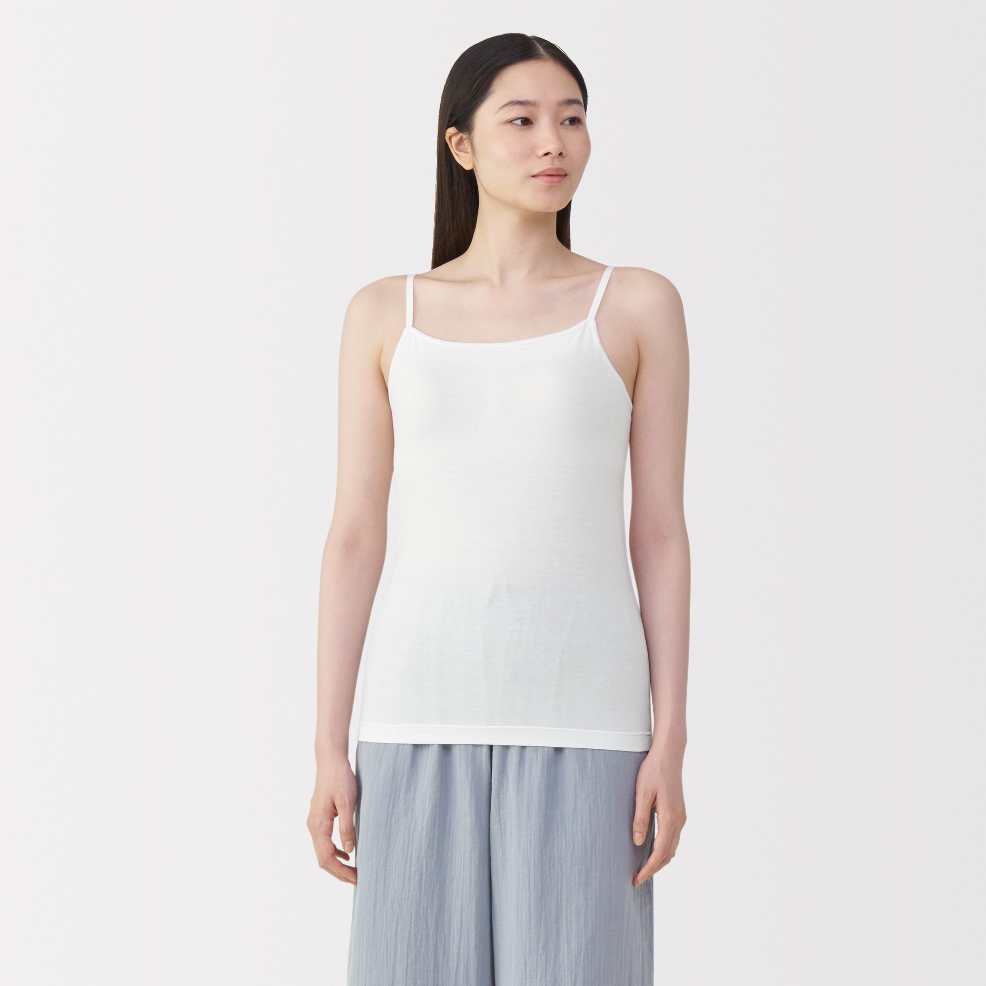 婦人 シルク混ブラキャミソール | 無印良品