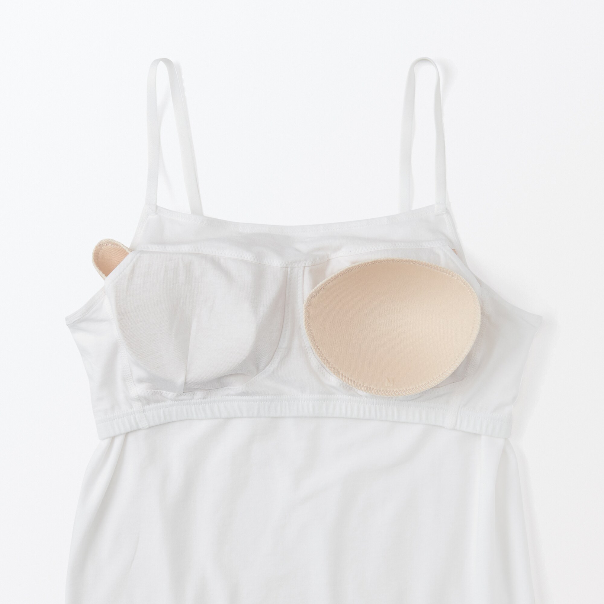 婦人　シルク混ブラキャミソール