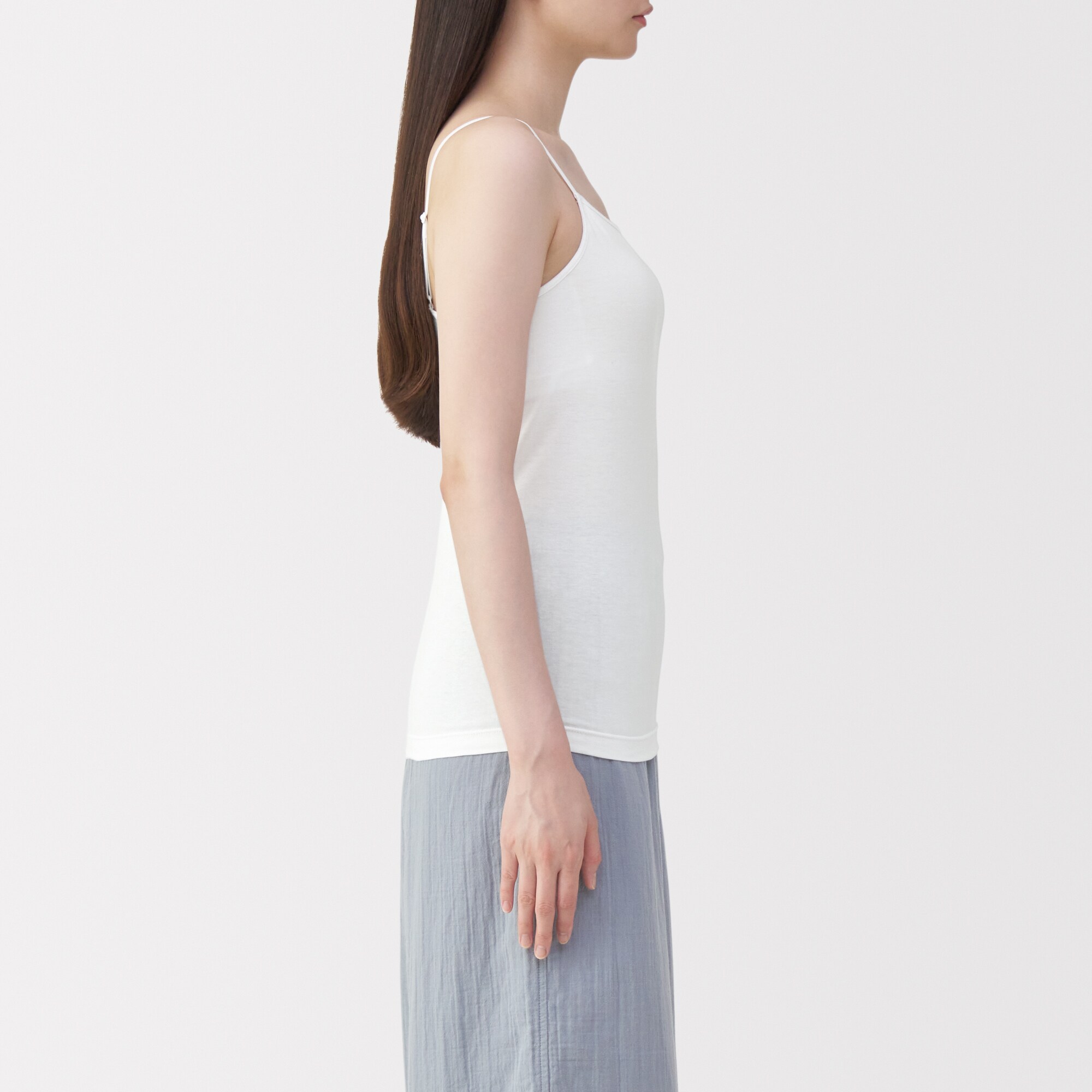 婦人　シルク混ブラキャミソール