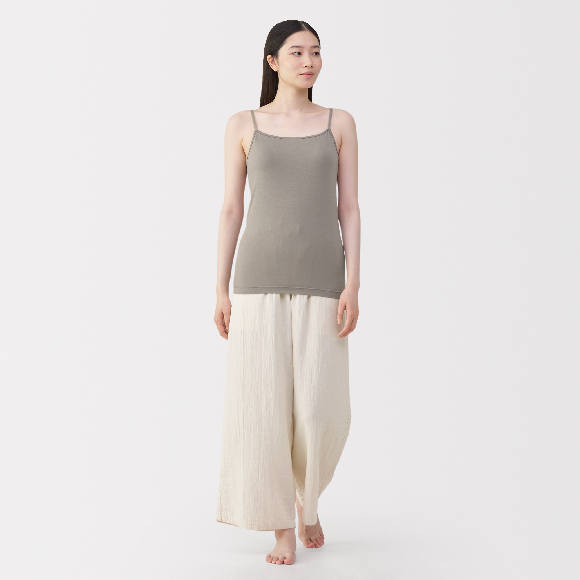 婦人　シルク混ブラキャミソール