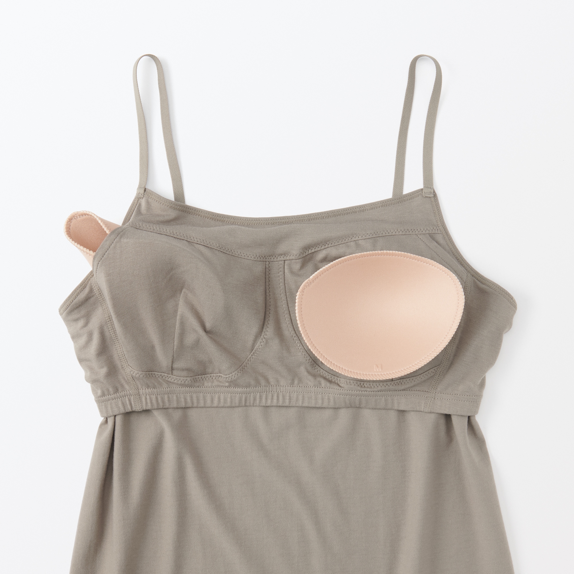 婦人　シルク混ブラキャミソール