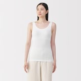 婦人　シルク混ブラタンクトップ