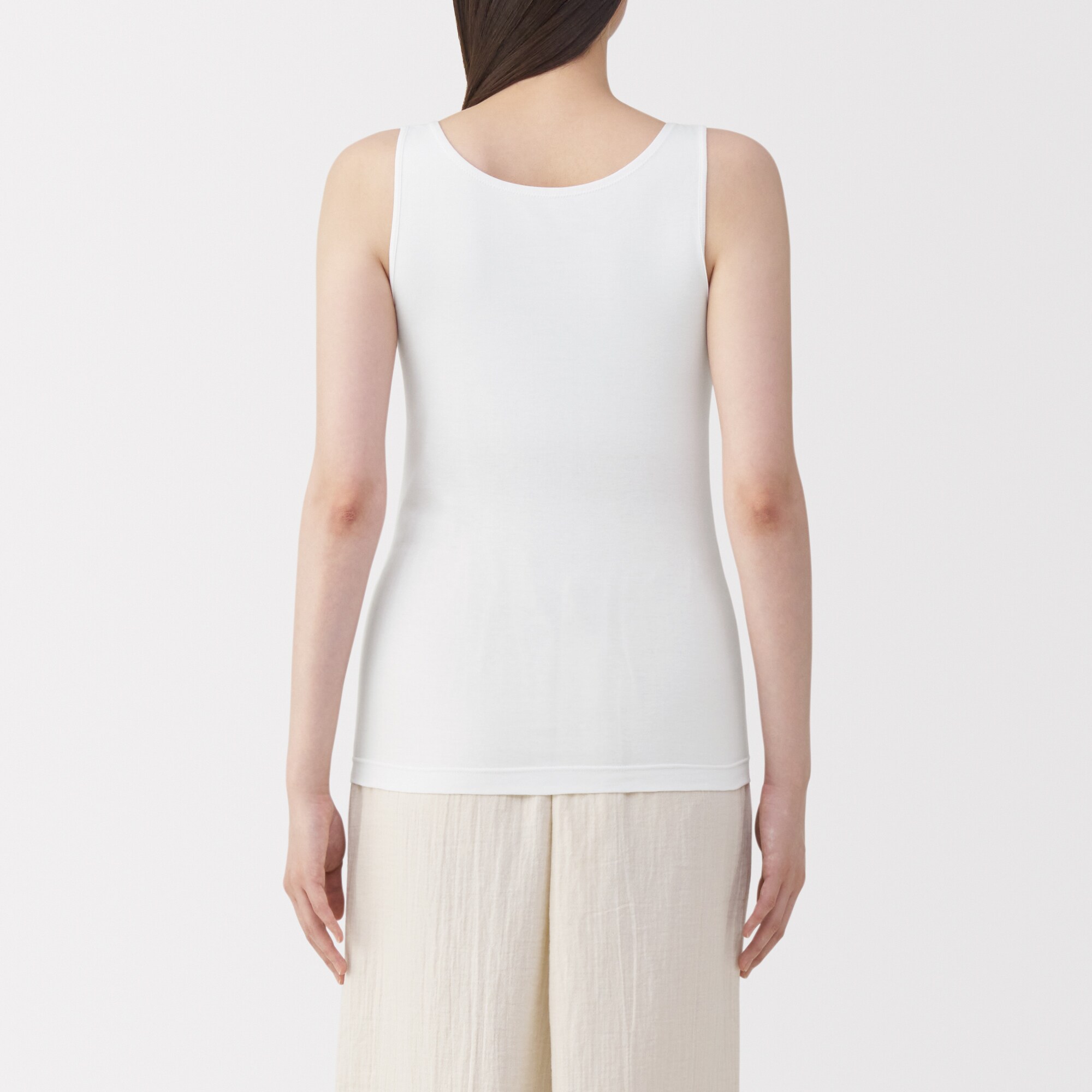 婦人 シルク混ブラタンクトップ | 無印良品