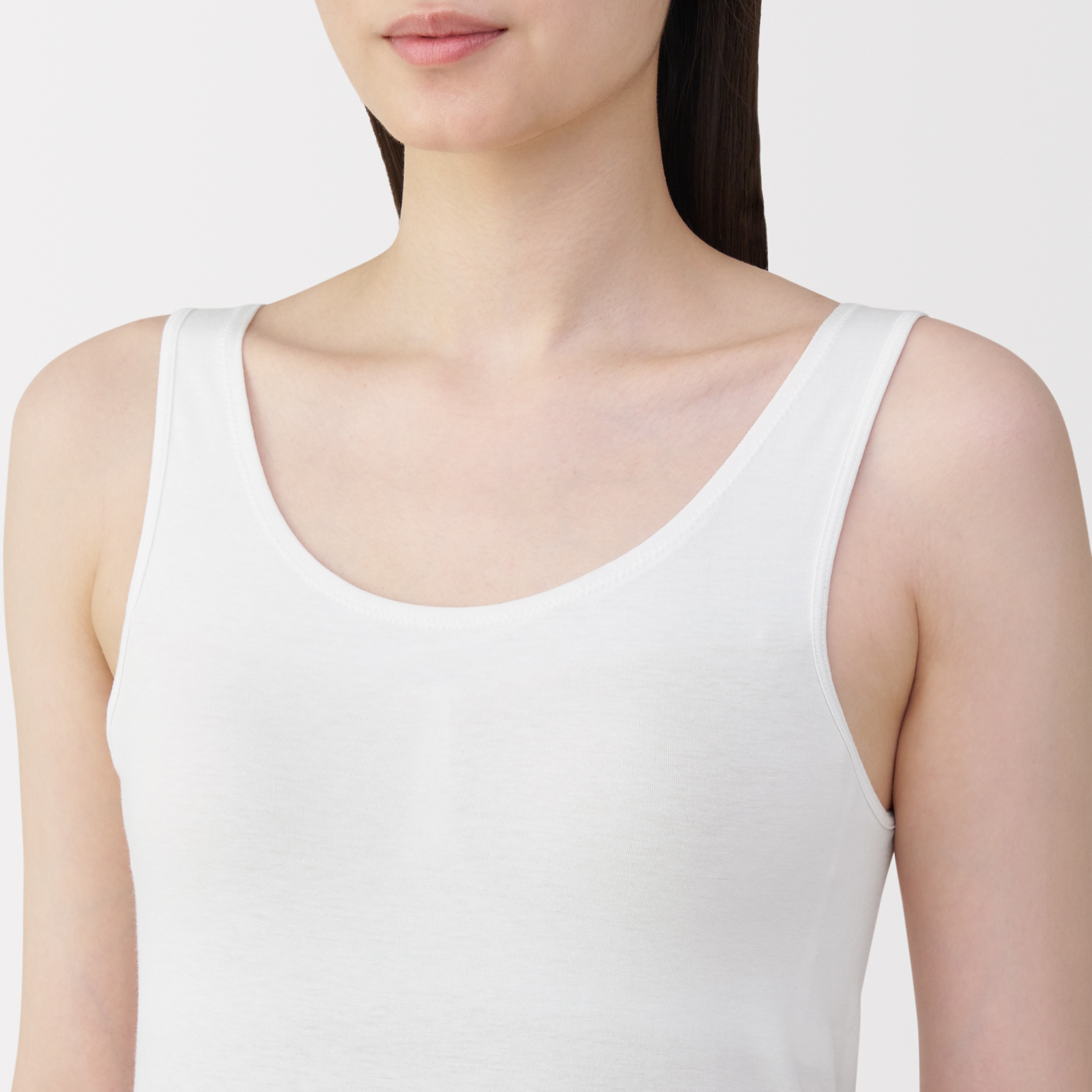 婦人 シルク混ブラタンクトップ | 無印良品