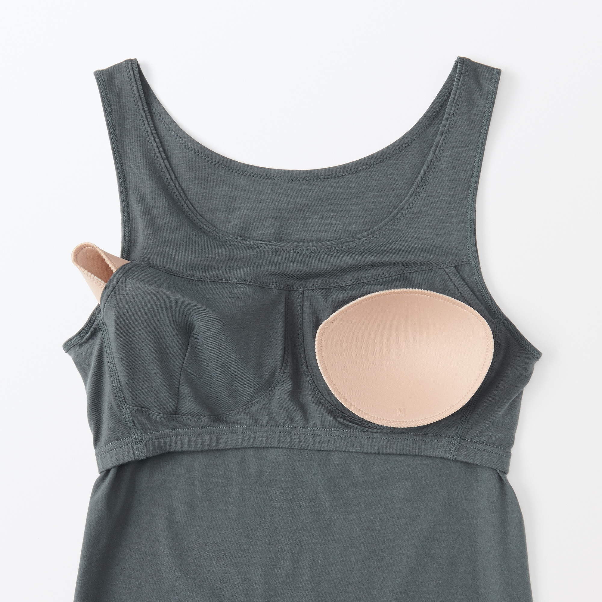 婦人　シルク混ブラタンクトップ