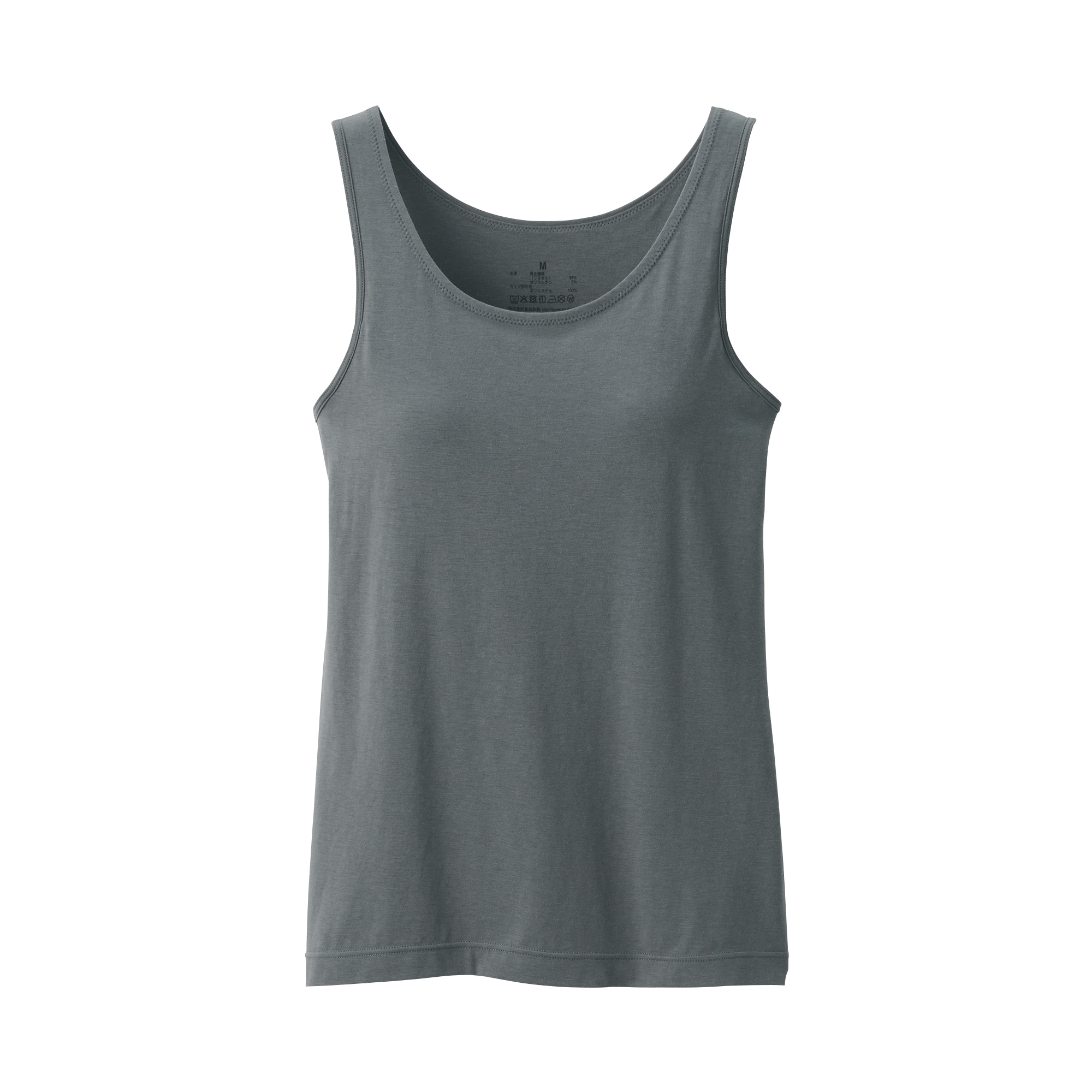 婦人　シルク混ブラタンクトップ