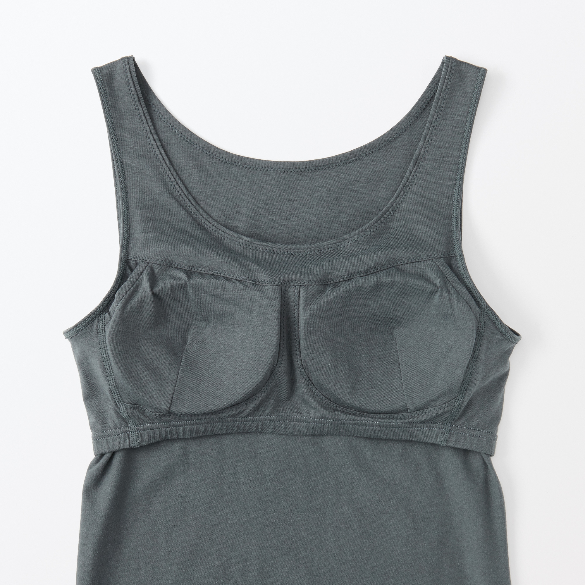 婦人　シルク混ブラタンクトップ