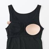 婦人　シルク混ブラタンクトップ