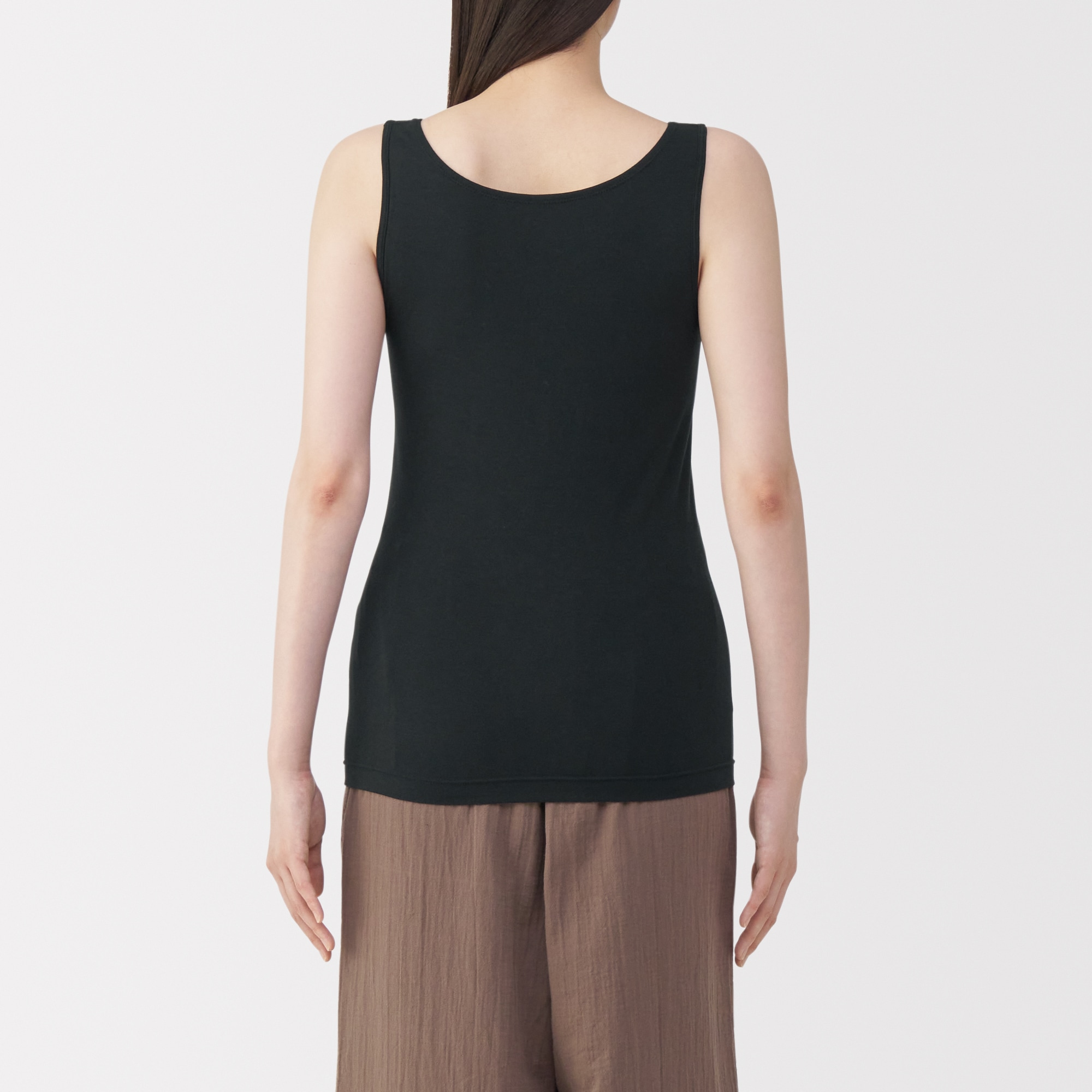 婦人 シルク混ブラタンクトップ | 無印良品