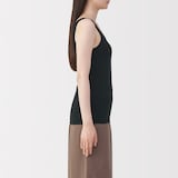 婦人　シルク混ブラタンクトップ