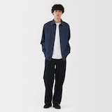 紳士　デニムシャツ