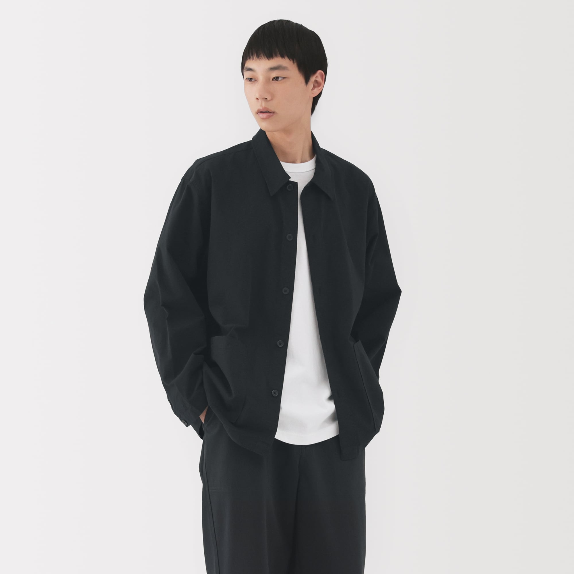 紳士 洗いざらしブロードシャツジャケット | 無印良品