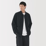 紳士　洗いざらしブロードシャツジャケット