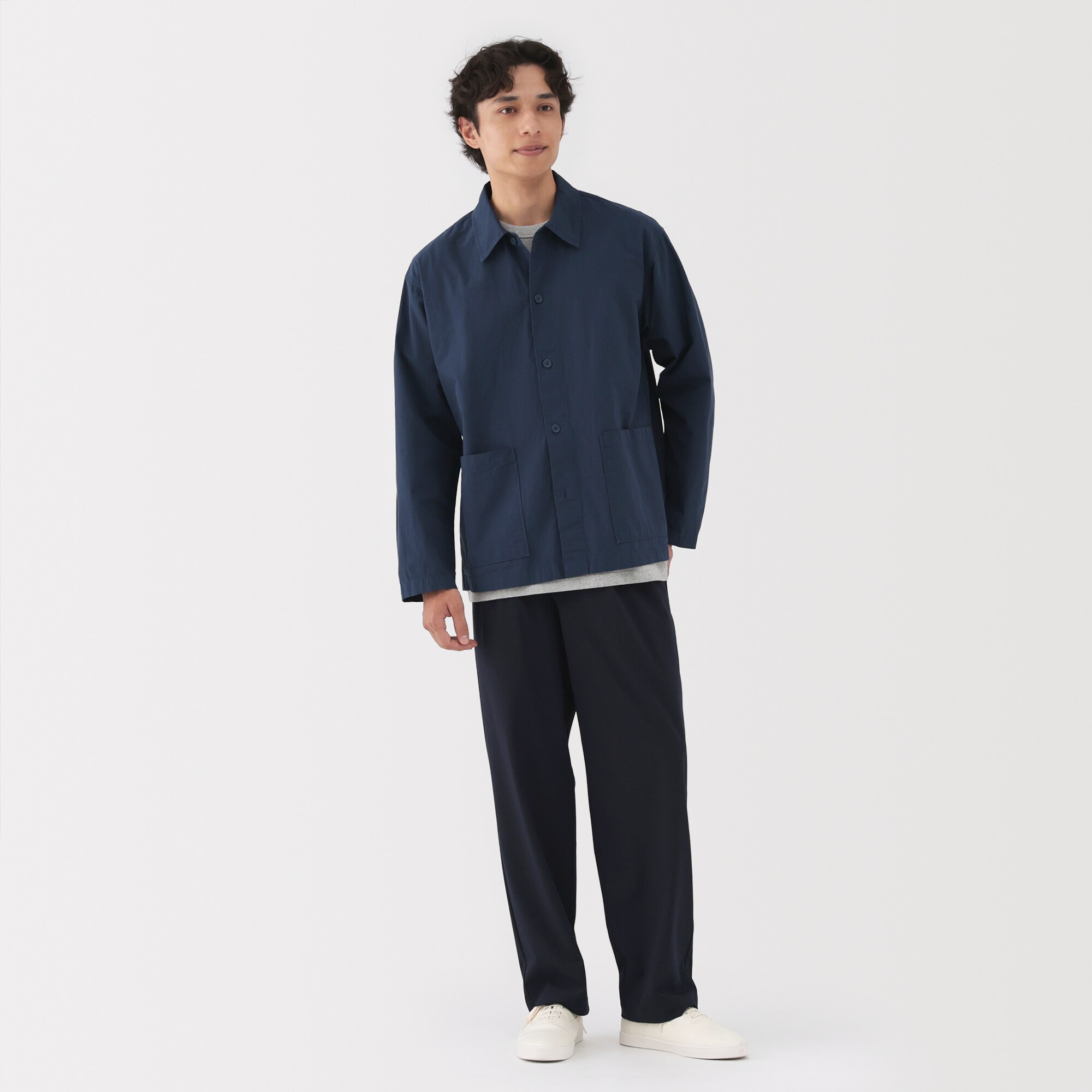紳士 洗いざらしブロードシャツジャケット | 無印良品