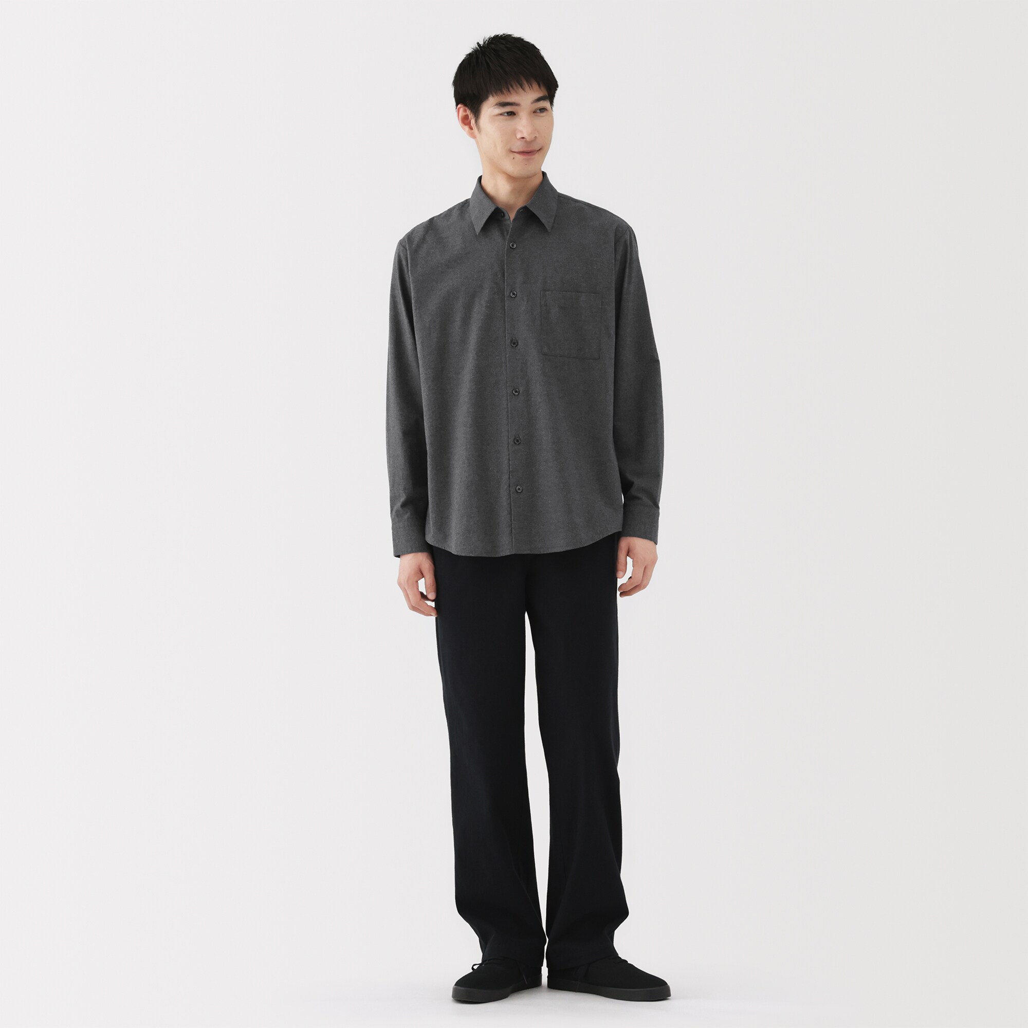 UNUSED フランネル 長袖シャツ　US0385 UNUSED フランネル 長袖シャツUS0385