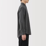 紳士　コットンウールフランネル長袖シャツ