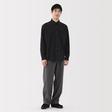 紳士　コットンウールフランネル長袖シャツ