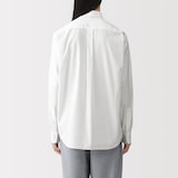 紳士　洗いざらしブロード長袖シャツ