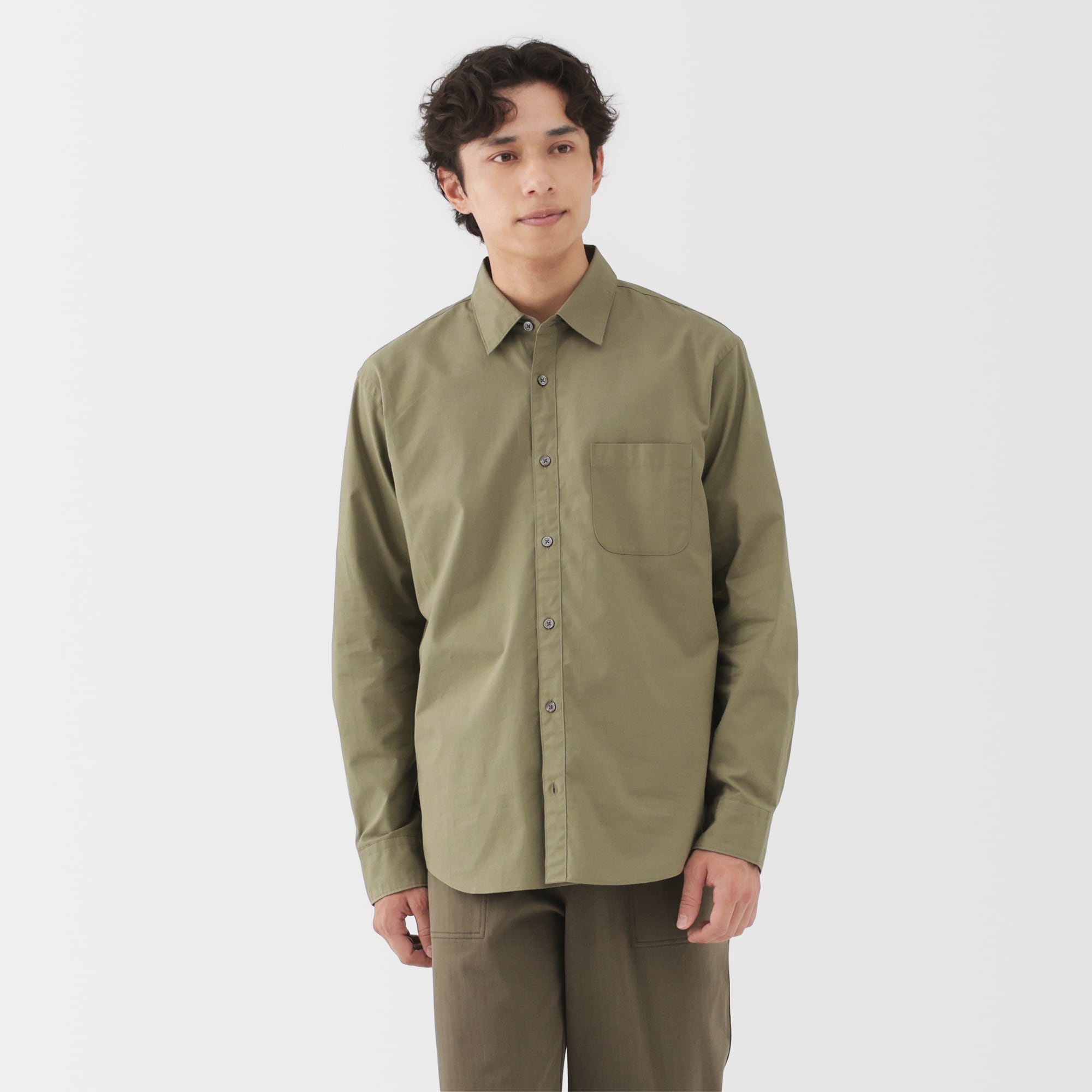 moss green様 美品△INTERMEZZO シャツ14枚セット 紳士 洗いざらしブロード長袖シャツ | 無印良品