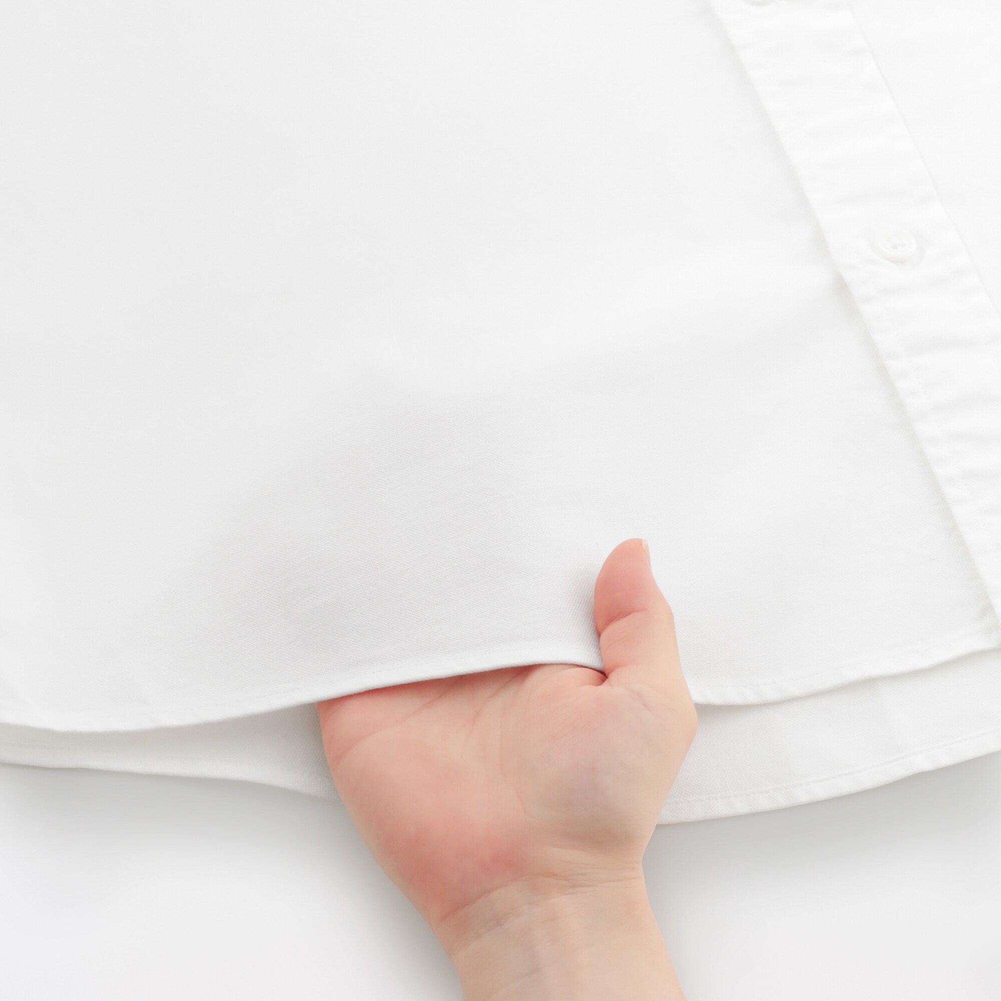 紳士 洗いざらしオックスボタンダウン長袖シャツ | 無印良品