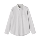 紳士　洗いざらしオックスボタンダウン長袖シャツ
