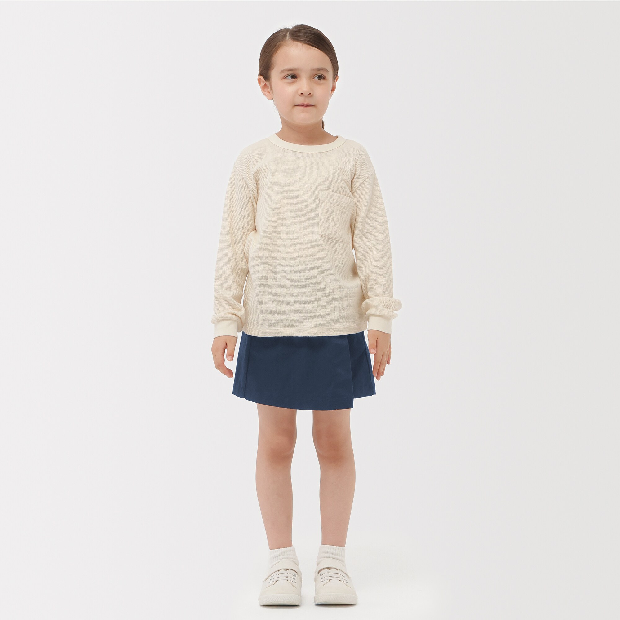 キッズ　洗いざらしチノスコート