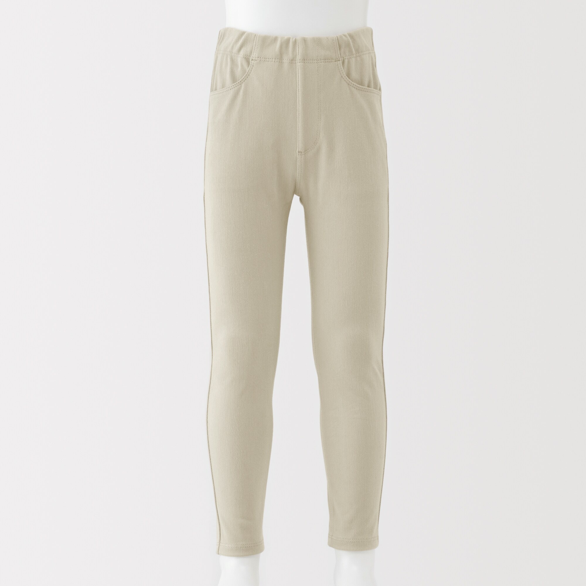 キッズ　ジャージーストレッチツイルレギンスパンツ