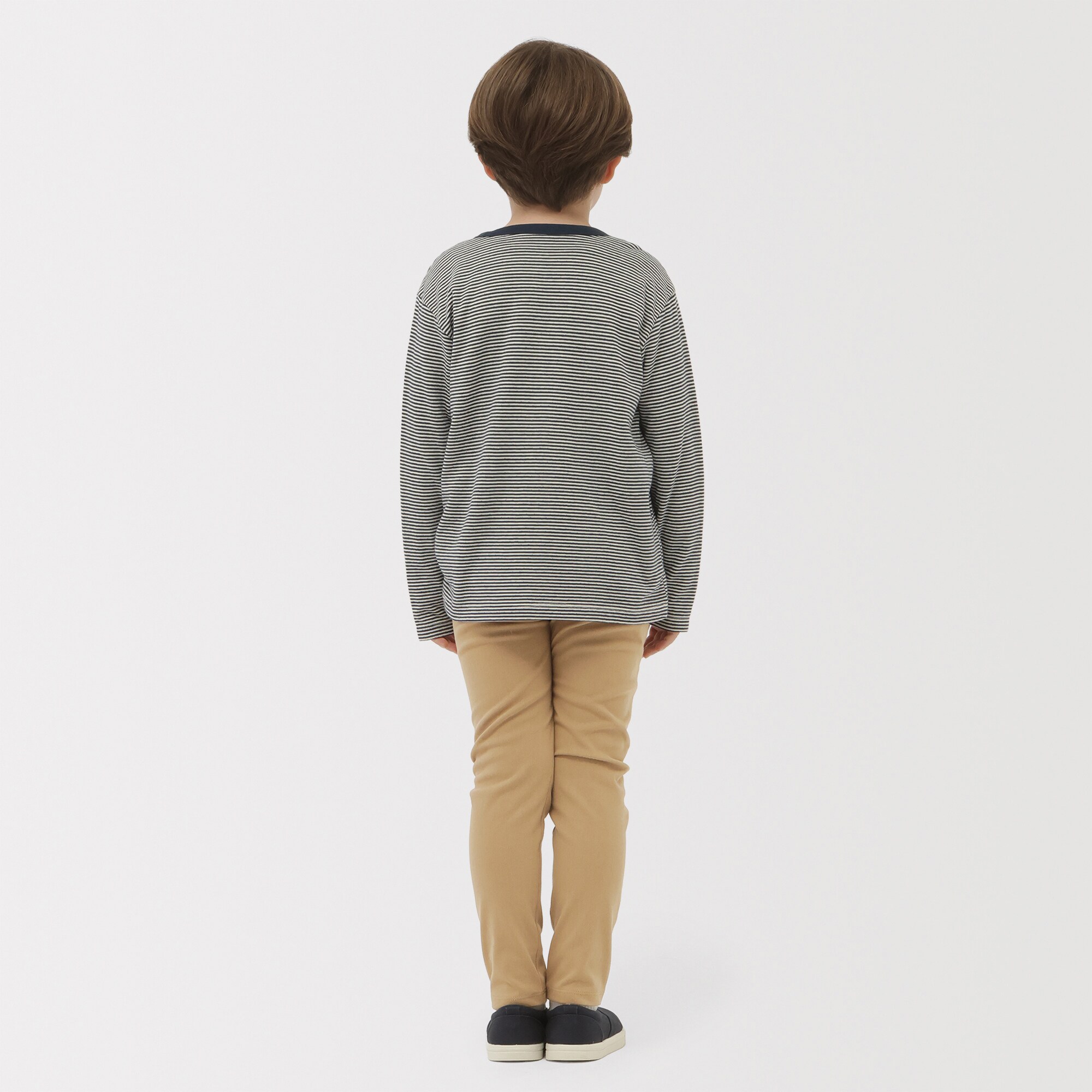 キッズ　ジャージーストレッチツイルレギンスパンツ