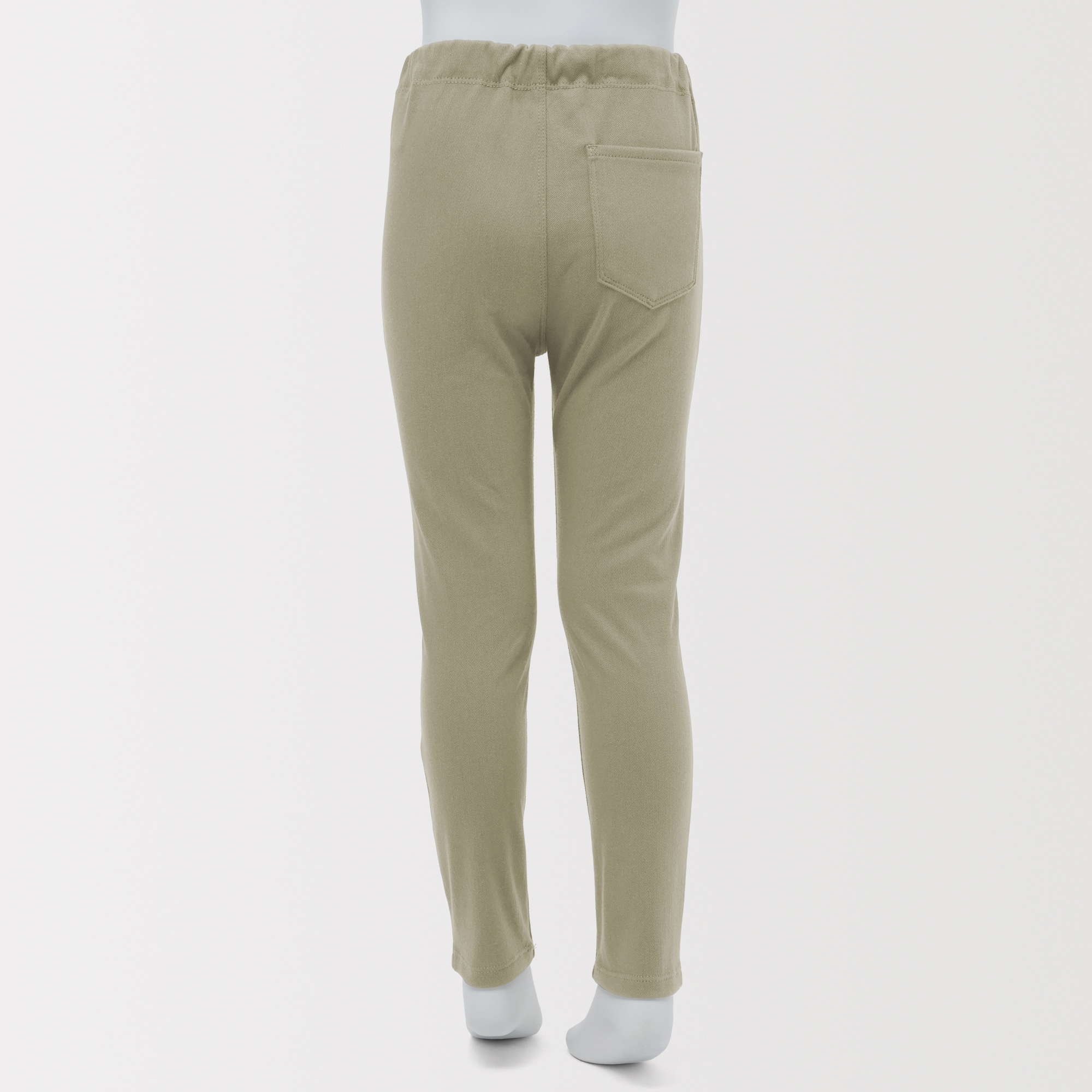 キッズ　ジャージーストレッチツイルレギンスパンツ