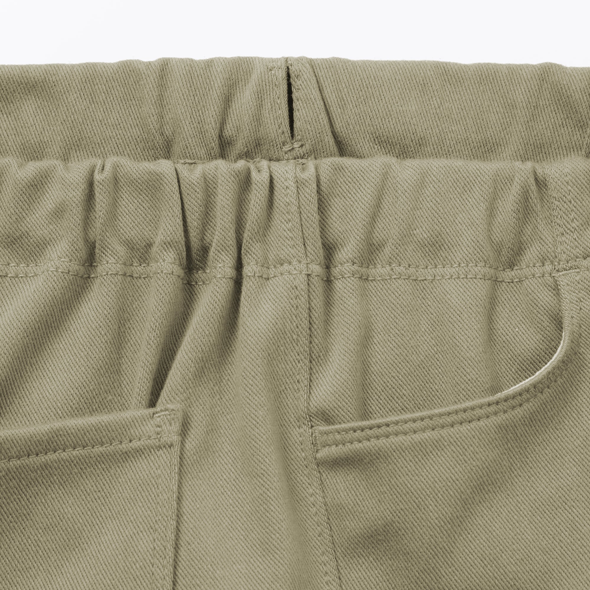 キッズ　ジャージーストレッチツイルレギンスパンツ