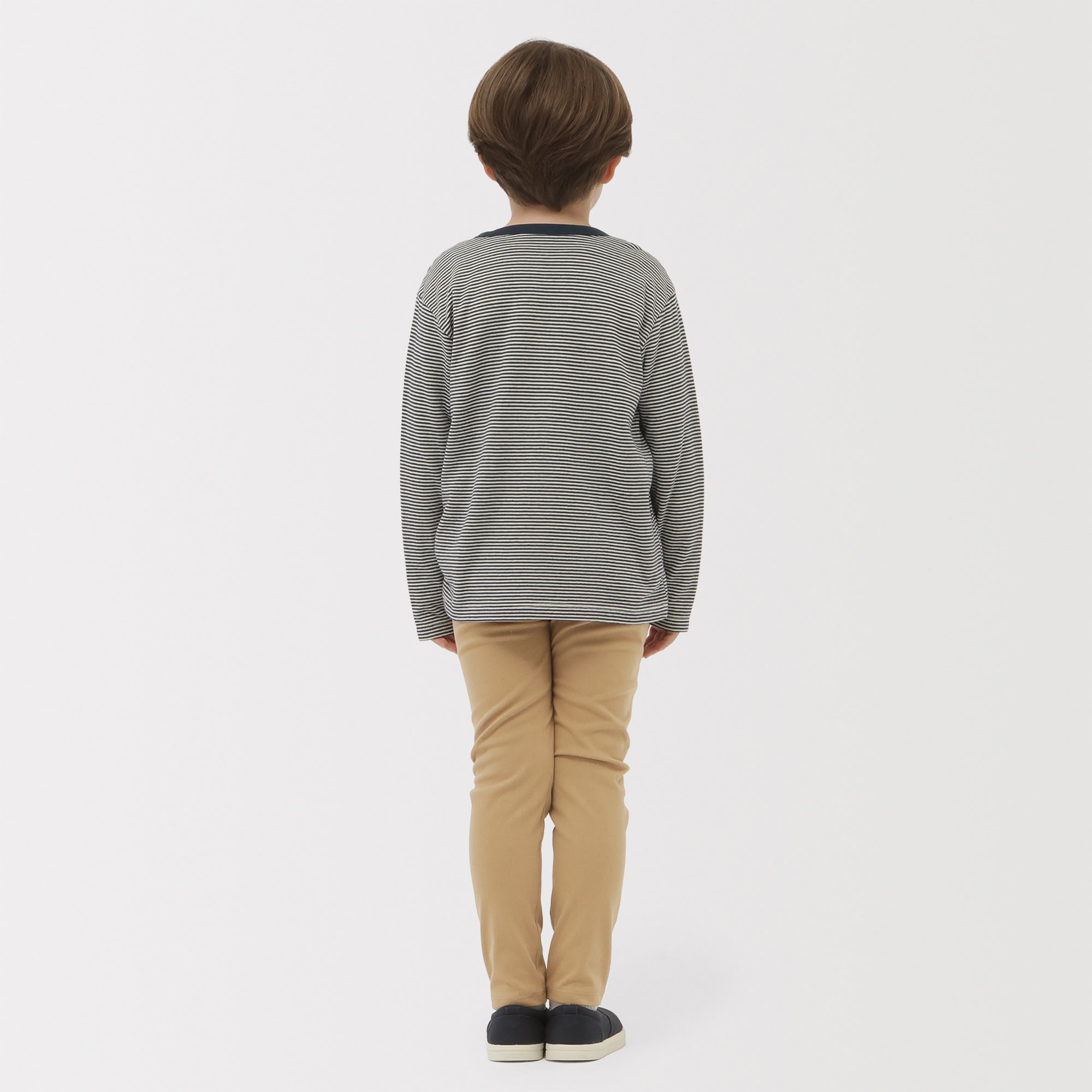 キッズ　ジャージーストレッチツイルレギンスパンツ