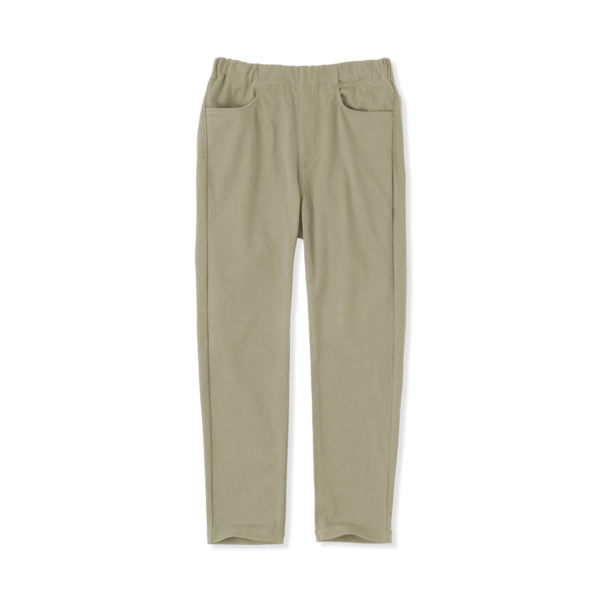 キッズ　ジャージーストレッチツイルレギンスパンツ