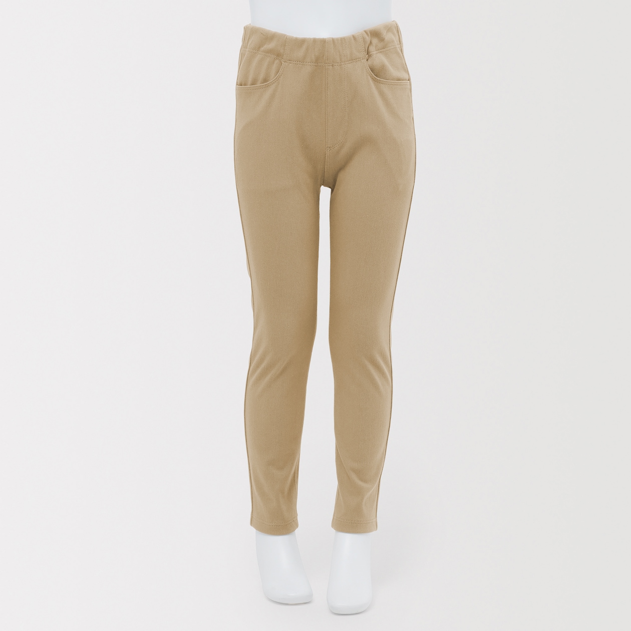 キッズ　ジャージーストレッチツイルレギンスパンツ