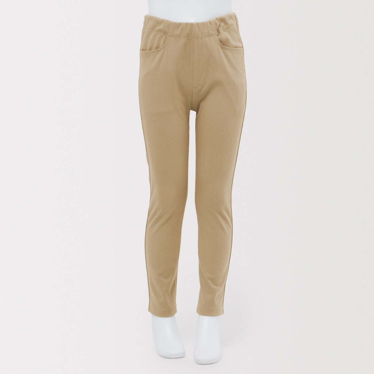 キッズ　ジャージーストレッチツイルレギンスパンツ