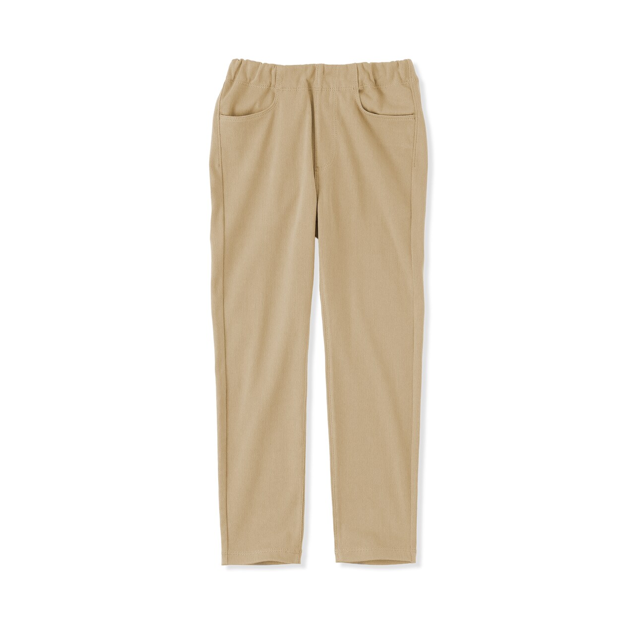 キッズ　ジャージーストレッチツイルレギンスパンツ