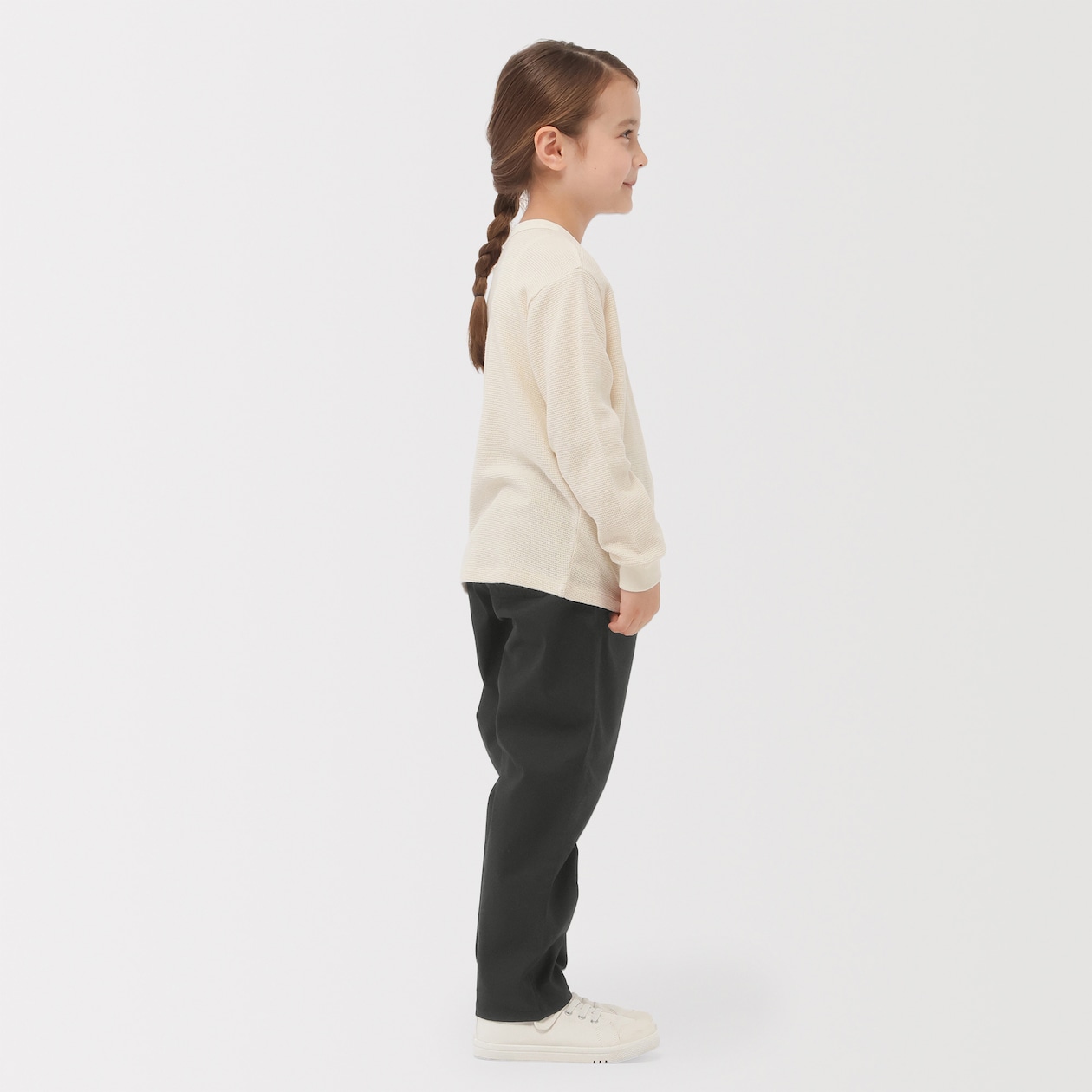 キッズ　洗いざらしチノルーズフィットパンツ