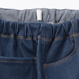 キッズ　ジャージーストレッチデニム調レギンスパンツ