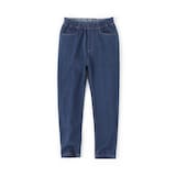 キッズ　ジャージーストレッチデニム調レギンスパンツ