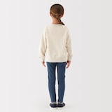 キッズ　ジャージーストレッチデニム調レギンスパンツ