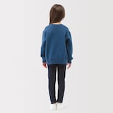 キッズ　ジャージーストレッチデニム調レギンスパンツ